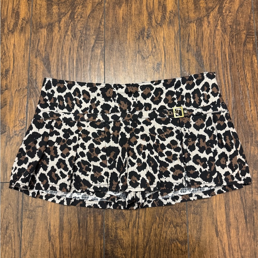 Leopard mini skirt - Picture 2 of 6